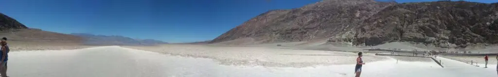 Tag 14 · Las Vegas → Death Valley → Mammoth Lakes – Salt flats im Death Valley
