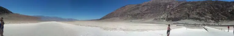 Tag 14 · Las Vegas → Death Valley → Mammoth Lakes – Salt flats im Death Valley